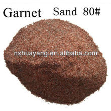 Granate abrasivo de voladura de arena # 80 / Granate de corte de chorro de agua de malla 80